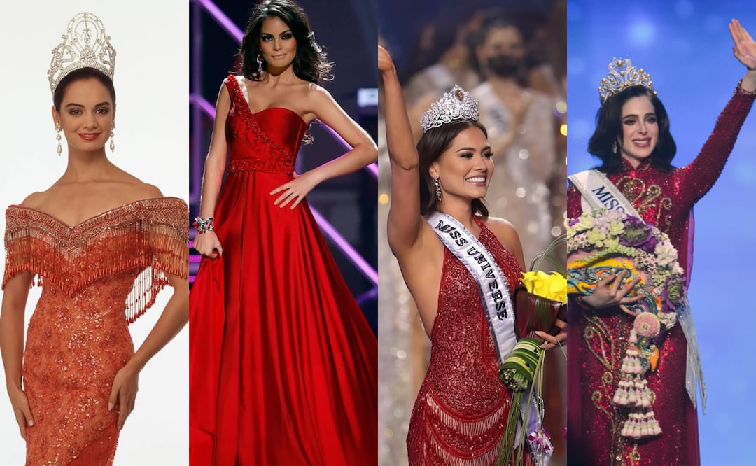 Y después de 34 años, sigue siendo cierto: cuando México brilla, lo hace en rojo.  Foto: @sashmexico, @ximenanr, @andreamezamx, AP