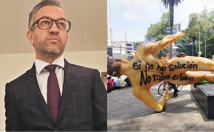 Chumel Torres reacciona a destrozos de maestros de la CNTE contra figuras de futbolistas en Reforma; esto dijo