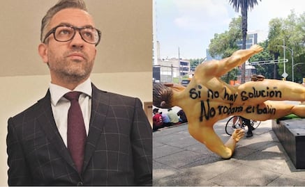 Chumel Torres reacciona a destrozos de maestros de la CNTE contra figuras de futbolistas en Reforma; esto dijo