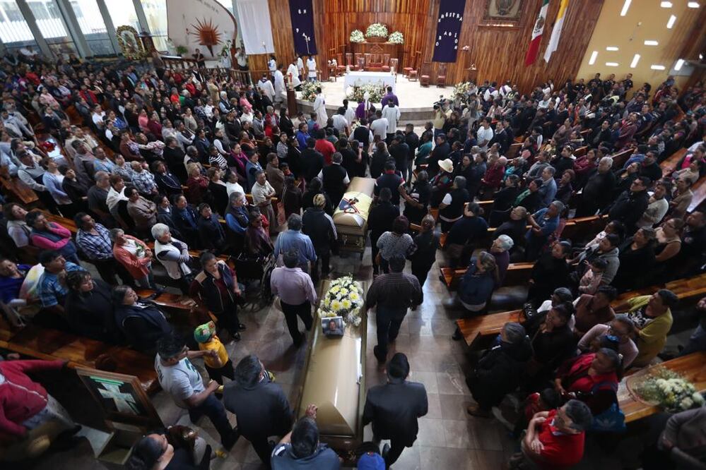 Misa por los fallecidos en Hidalgo. Foto: Valente Rosas / EL UNIVERSAL