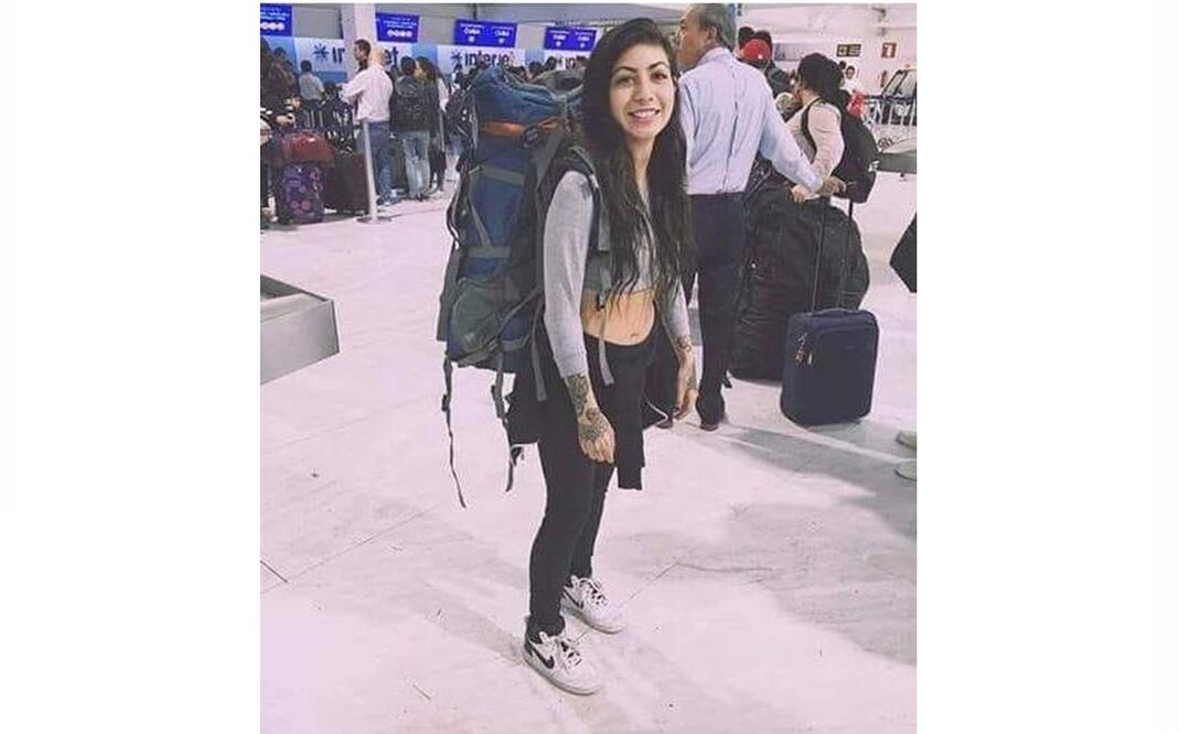 La mexicana María Trinidad Mathus Tenorio, de 25 años, difundió esta fotografía por su viaje de turismo a Costa Rica, donde fue asesinada en agosto de 2018 en un asalto. Foto: Especial