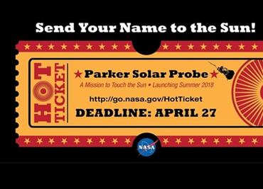 Envía tu nombre al Sol en la sonda Solar Parker Probe de la NASA