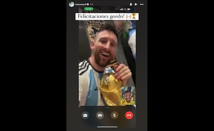 Luis Suárez hace emotiva felicitación a Messi por ganar el Mundial de Qatar 2022