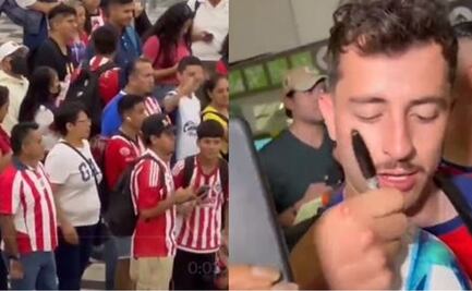 Chivas provoca caos en el aeropuerto, tras su llegada a la Ciudad de México para el Clásico Nacional