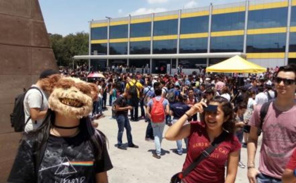 Así se vivió el eclipse de sol en los estados