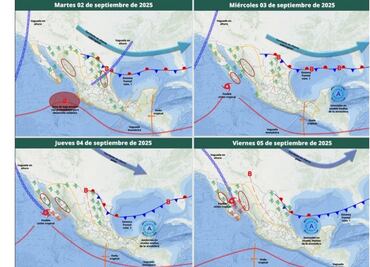 Gobierno de Sonora alerta por efectos de la Tormenta Tropical "Lorena"; habrá lluvias intensas en la entidad