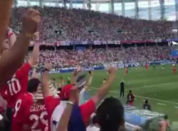 Así celebraron los panameños el primer gol de su selección en la historia de los mundiales