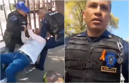 VIDEO: Policías someten y jalonean a mujer en la MH; “era franelera”, responde SSC
