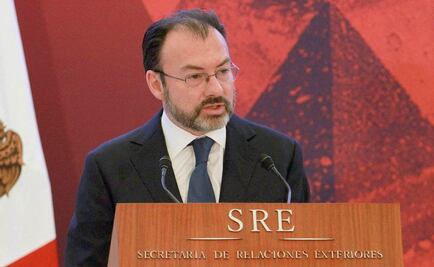 El Presidente será quien decida futuro sobre mecanismos de cooperación con EU: Videgaray