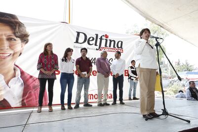 Delfina no descarta integrar a Higinio Martínez de ganar Edomex