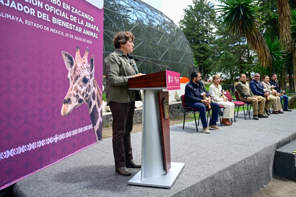 La gobernadora del Estado de México, Delfina Gómez. Foto: Especial