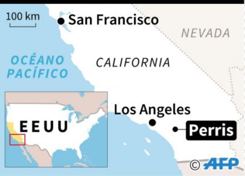 Encuentran a 13 hermanos encadenados en California