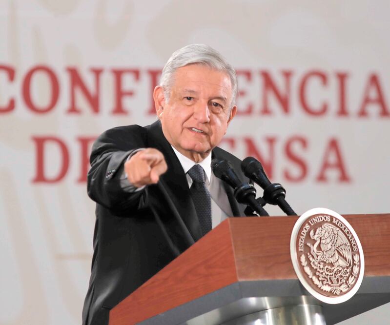 El presidente Andrés Manuel López Obrador señaló en su conferencia matutina que el que cometa un delito va a ser castigado, sin importar el dinero que ofrezca para conseguir impunidad. Foto: PRESIDENCIA