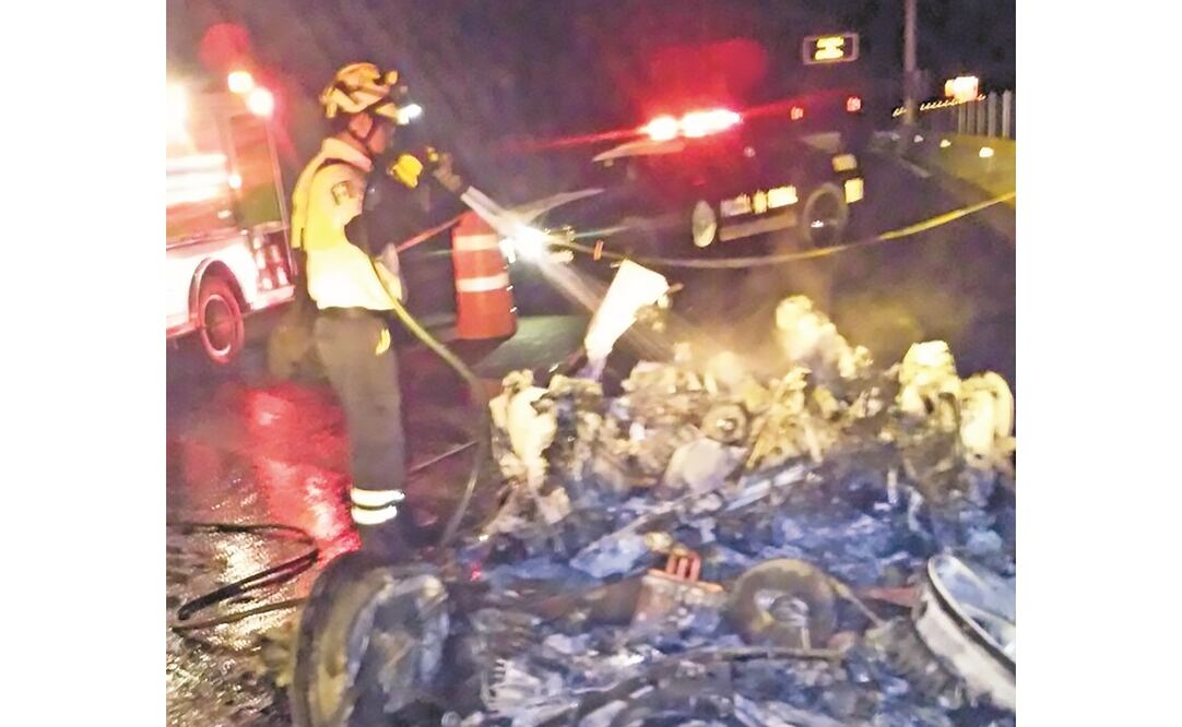 Tatiana Guzmán, de 25 años, viajaba en ese vehículo la noche del lunes. (FOTO: El Gráfico)