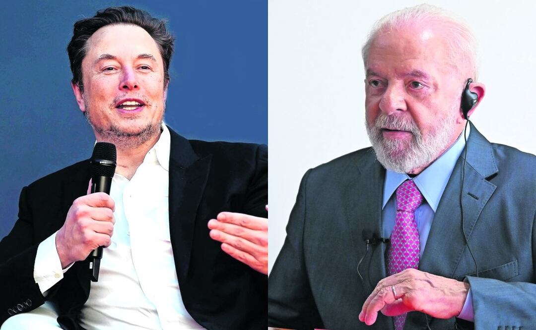 Elon Musk ataca ahora a Lula da Silva, presidente de Brasil; dice que está "atado" a un juez. Fotos: Archivo/ EL UNIVERSAL
