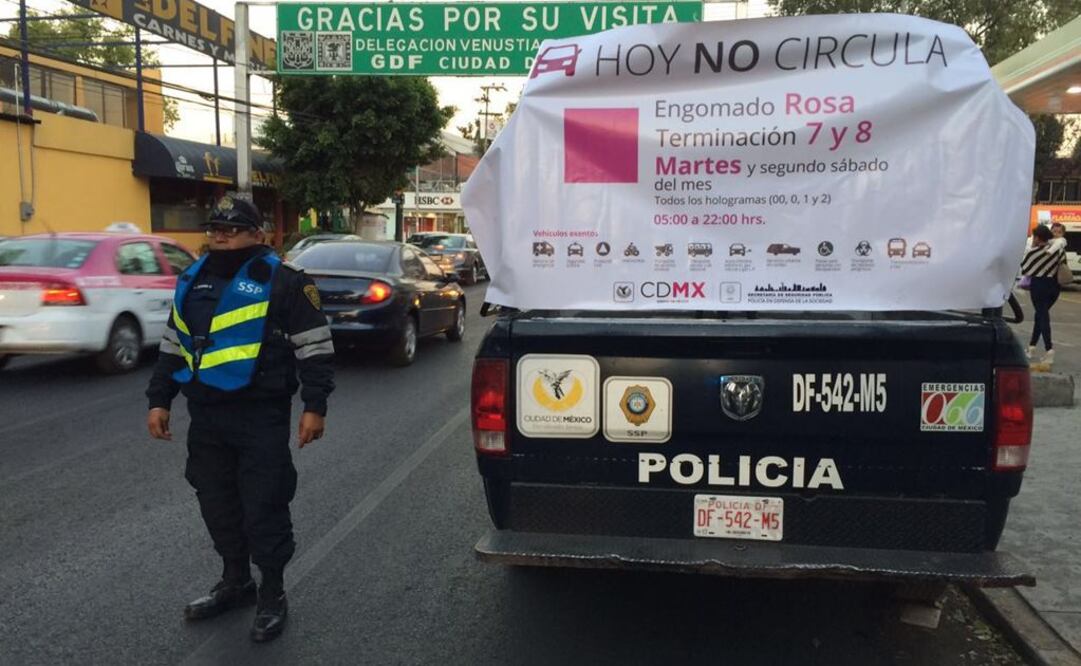 Entérate. Así es el Hoy No Circula durante Contingencia