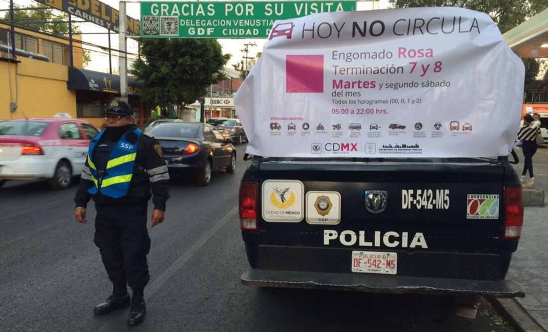 Entérate. Así es el Hoy No Circula durante Contingencia