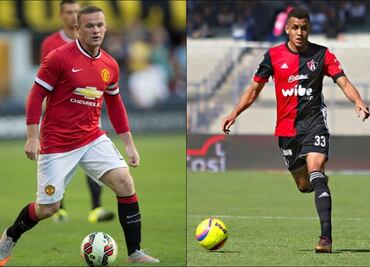 Wayne Rooney alaba a ex jugador del Atlas