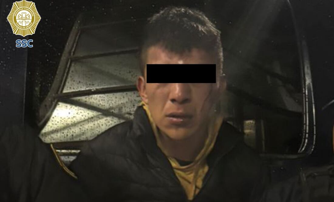 El hoy detenido fue golpeado por vecinos y testigos. Foto: Especial.