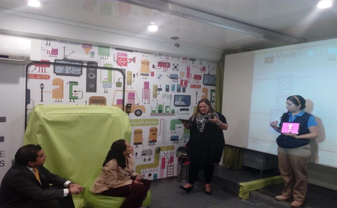 IFT invierte 46 mdp en unidad móvil de alfabetización