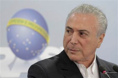 Temer: renunciar equivaldría a admitir culpabilidad 