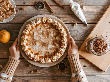 Prepara una tarta de dulce de leche con solo 5 ingredientes