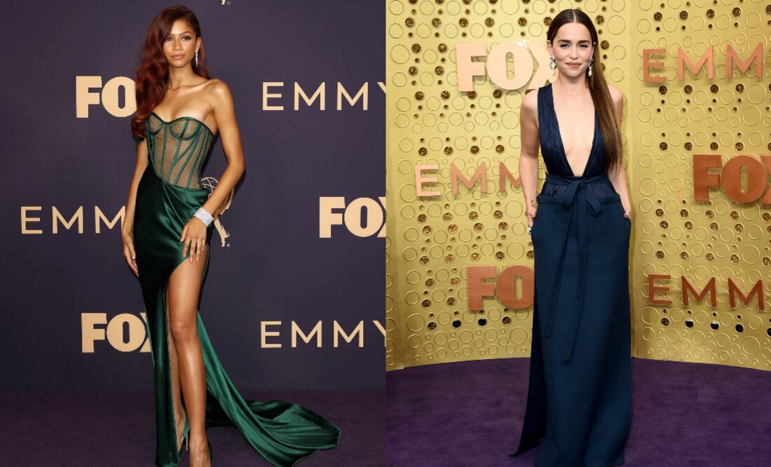 Las dos actrices lucieron increíble. Foto: AFP