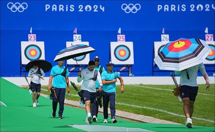 París 2024: Así le fue al equipo varonil de tiro con arco en su debut