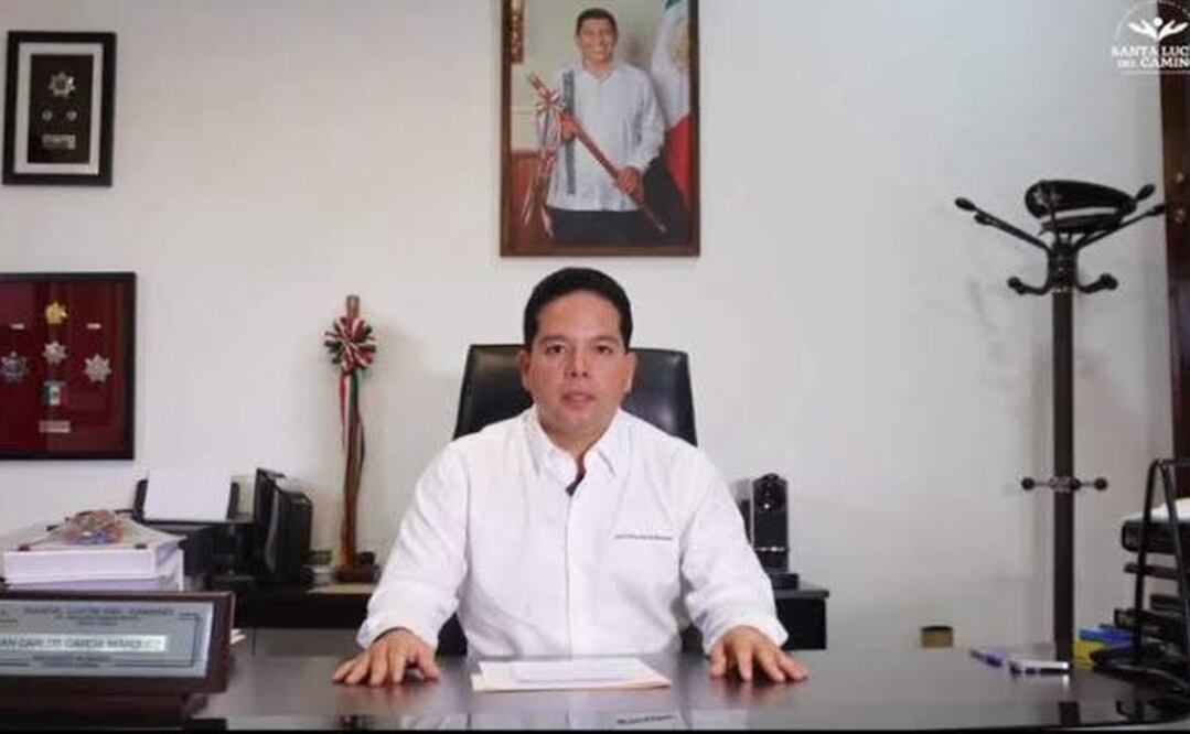 Juan Carlos García Márquez, presidente municipal de Santa Lucía del Camino. Foto: Especial