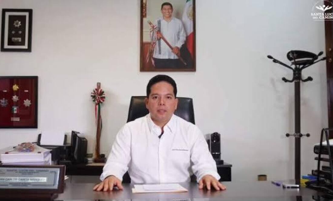 Juan Carlos García Márquez, presidente municipal de Santa Lucía del Camino. Foto: Especial