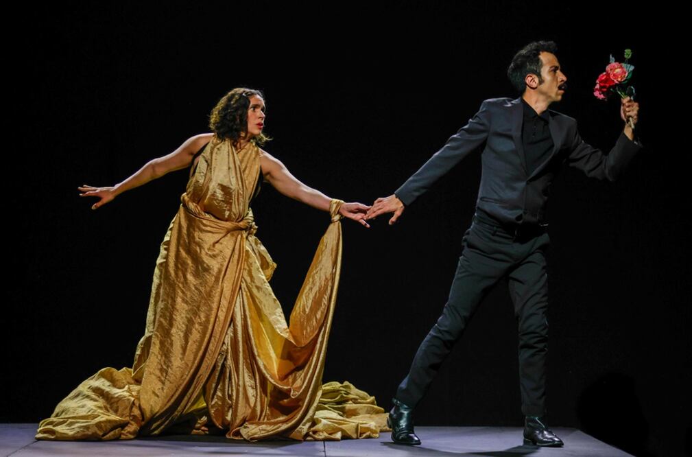 Ópera Portátil, compañía teatral, a cargo de Catalina Pérez y José M. Delgado.
Foto: EL UNIVERSAL / Diego Simón
