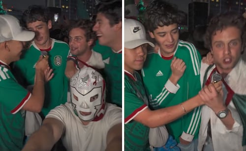 Soccer fan's viral message highlights Mexico's missing persons crisis amid victory celebrations