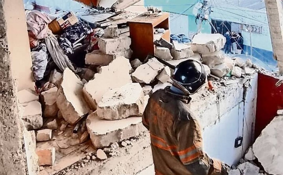 La acumulación de gas en el segundo piso causó la explosión. Foto: Especial