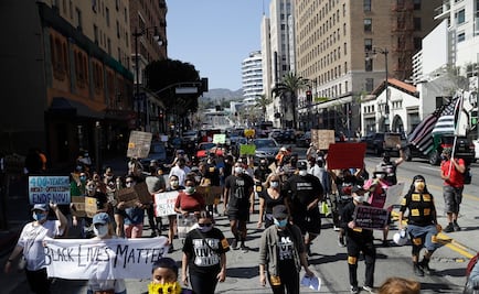Protestan en Los Ángeles por abuso policíaco, tras muerte de hispano