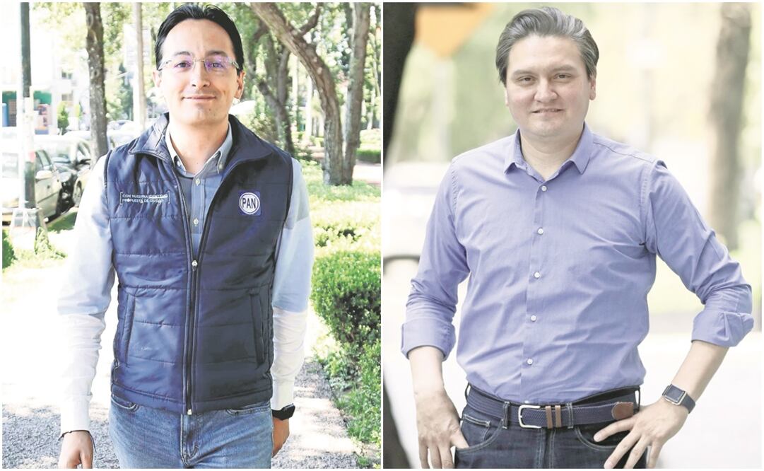 Andrés Atayde Rubiolo, ex diputado local del PAN y Jacobo Bonilla, ex asambleísta del PAN. Fotografías: AGUSTÍN SALINAS Y ALEJANDRA LEYVA. EL UNIVERSAL