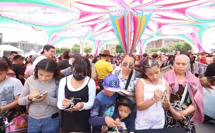 Arranca Festival del Día del Niño en el Zócalo de la CDMX