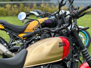 Royal Enfield GRR 450: la motocicleta urbana que tiene estilo naked