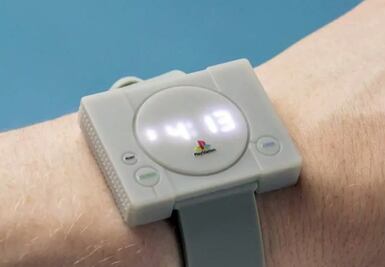 Lanzan reloj en forma de consola de PlayStation