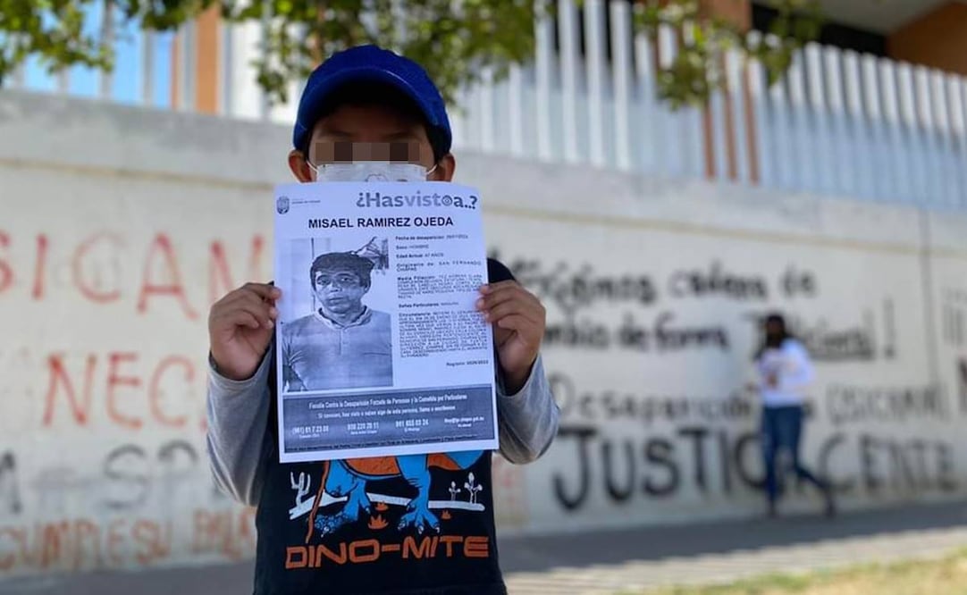 Familiares y amigos buscaron al profesor. Foto:Cortesía Issa Maldonado. 