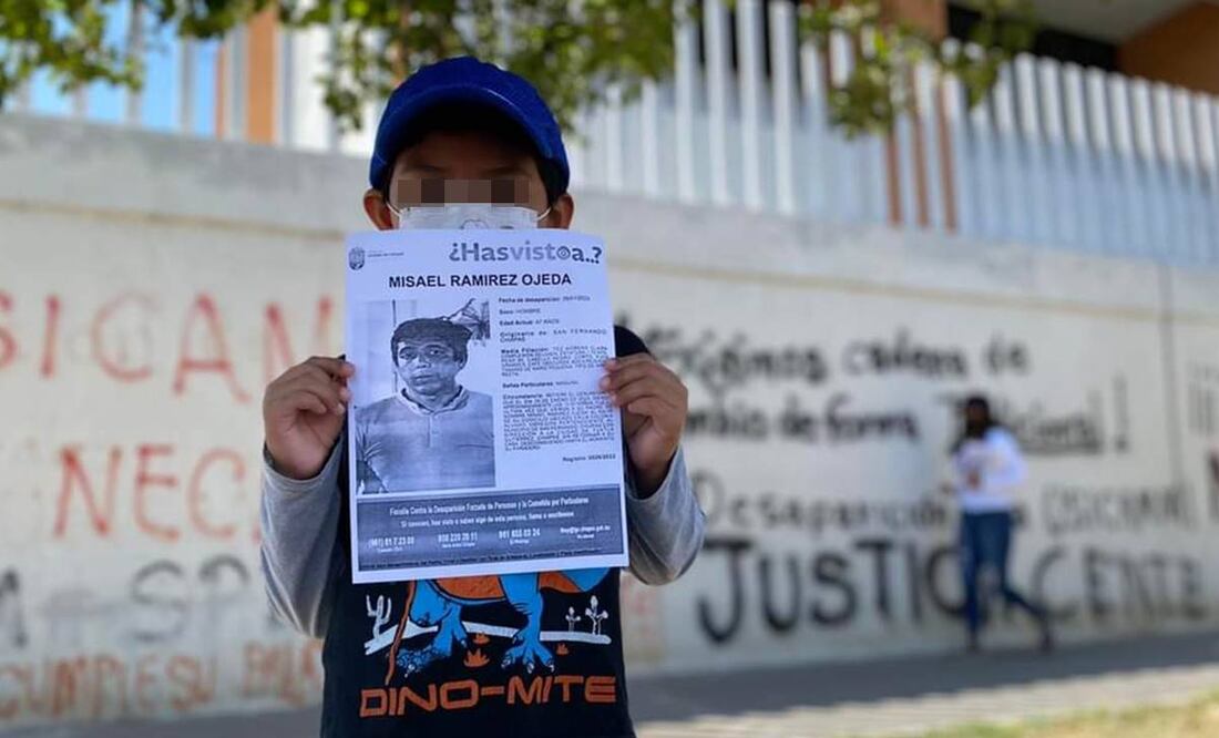 Familiares y amigos buscaron al profesor. Foto:Cortesía Issa Maldonado.