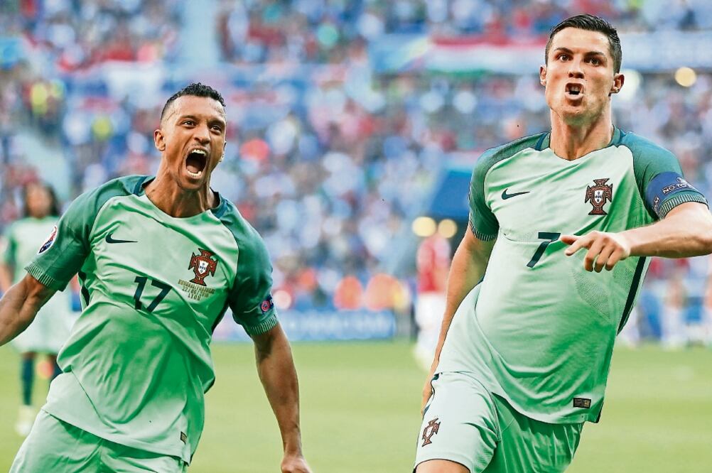 Cristiano es el primero que anota en cuatro ediciones distintas de la Euro (DARKO BANDIC. AP)