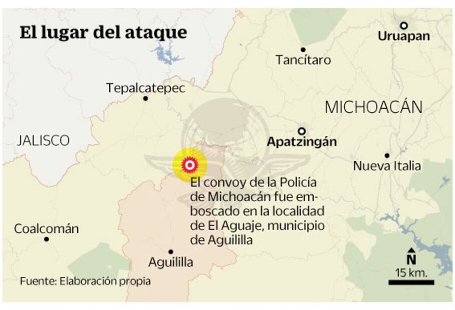 “El Mencho”, el capo que busca mandar en su tierra, Aguililla