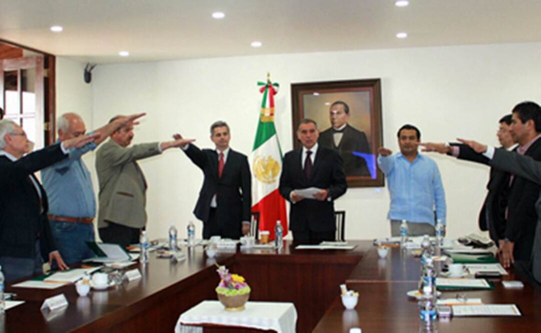 El acto se realizó en Casa Oficial./Especial