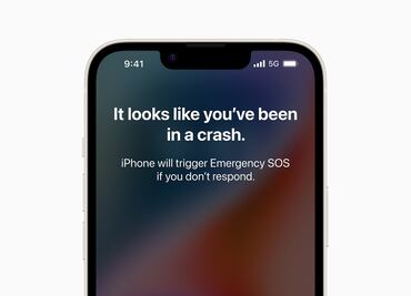 El nuevo iPhone 14 puede detectar si chocaste y avisar a los cuerpos de emergencia