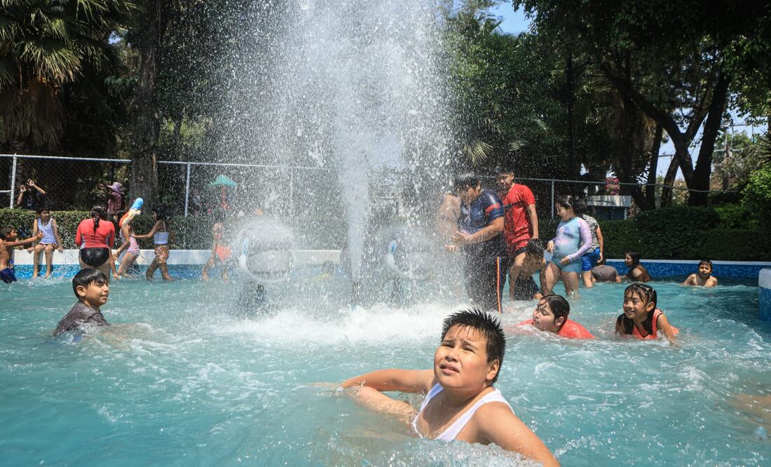 La Ciudad de México ofrece varias opciones para darse un chapuzón en la temporada de calor. (FOTO: Gabriel Pano)