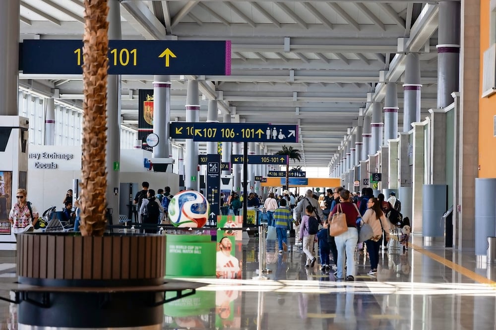 Los vuelos desde y hacia otros países sólo representan 4.5% del tráfico total en el Felipe Ángeles. Foto: especial