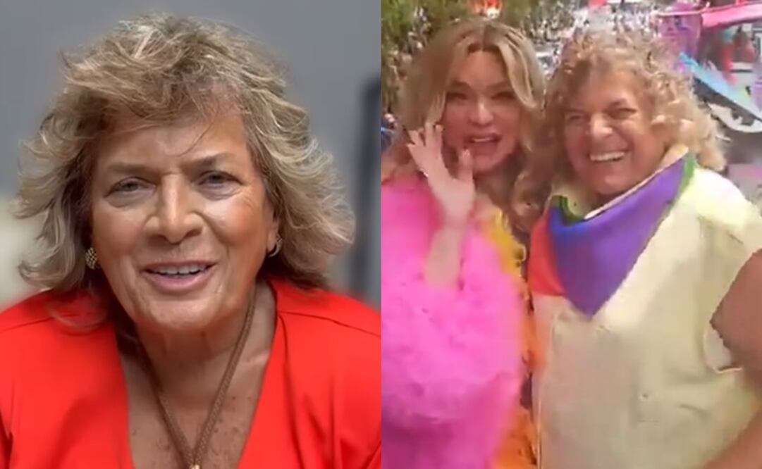 Denisse De Kalafe en el Pride 2025. Foto:  Instagram oficial.