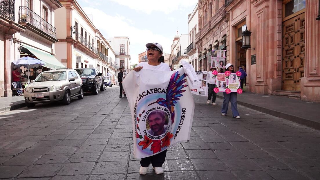 Este 10 de mayo, se realizó la Marcha de la Dignidad Nacional de las madres buscadoras de Zacatecas, en la que exigieron la aparición de sus hijos. (Fotos: Diana Valdez/ EL UNIVERSAL)