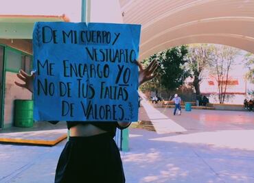 Cesan a director de secundaria que dijo a alumnas acosadas "ustedes lo provocan"