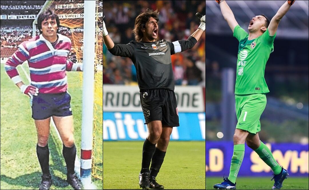 Miguel Marín, Federico Vilar y Agustín Marchesín. Foto: Especial